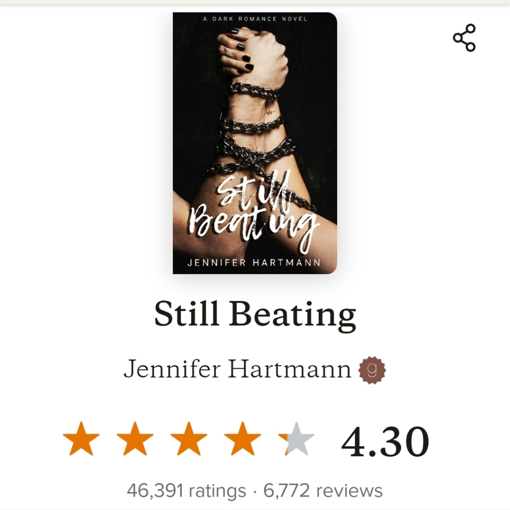 Still Beating by Jennifer Hartman (Dark Romance)